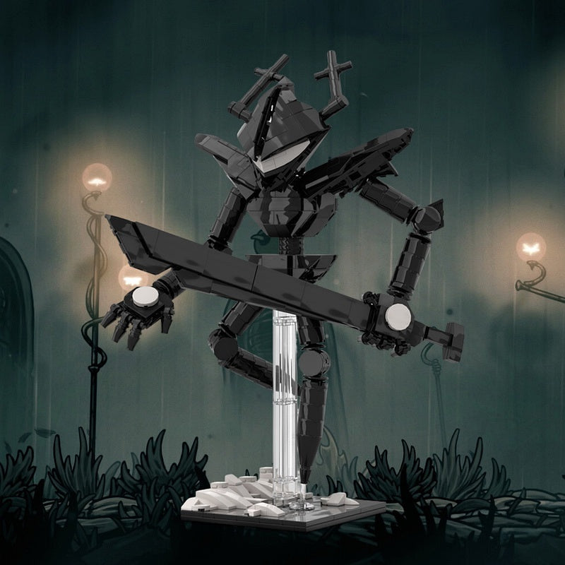 Dark Fountain Knight MOC Fantasy Character Building Kit - 4