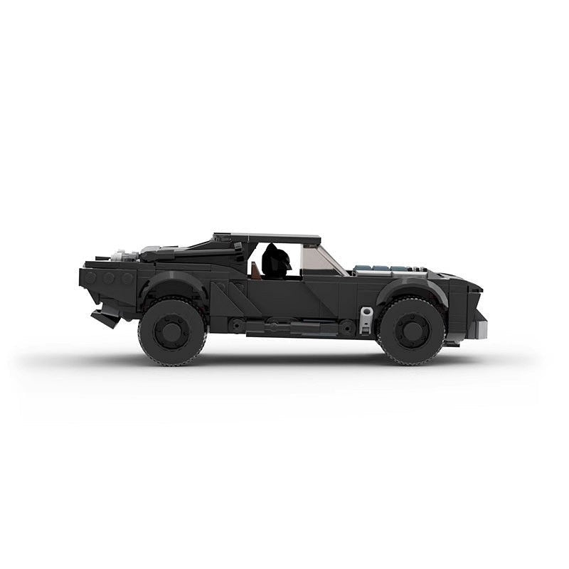 Dark Hero Armored Supercar MOC Building Kit | Futuristic Vehicle Model - 2