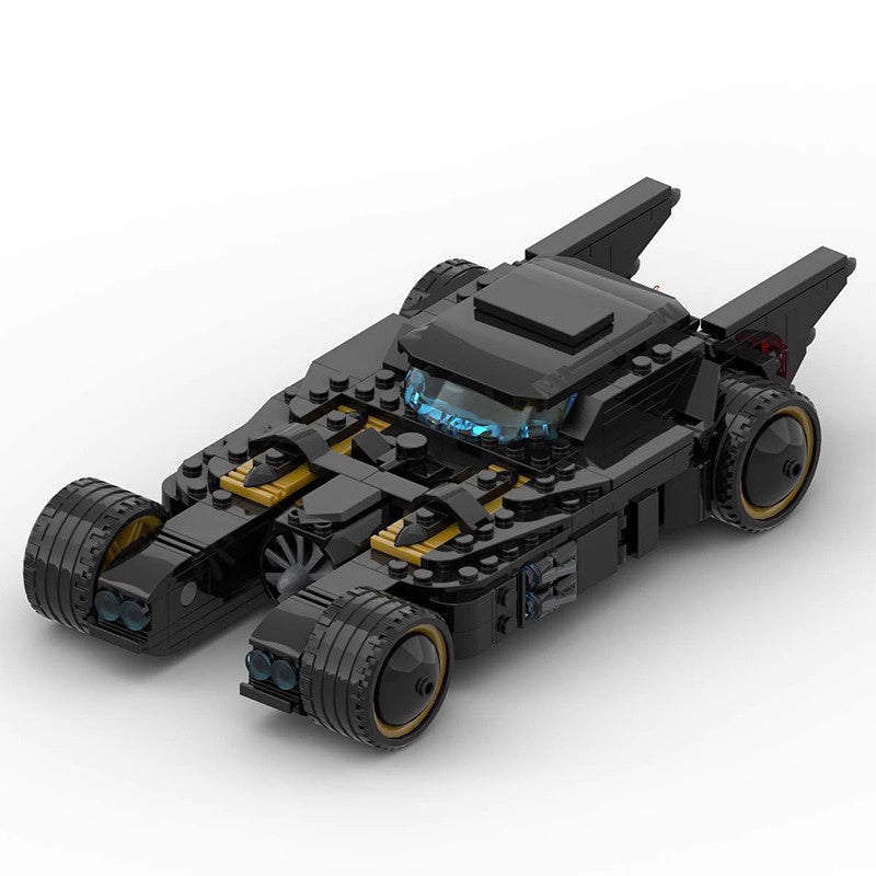 Dark Hero Vigilante Car Building Kit | LEGO-Compatible MOC - 1