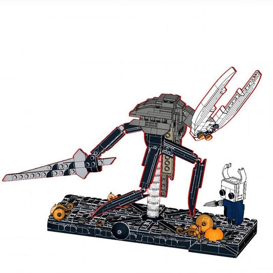 Dark Insect Knight Boss Battle MOC Building Kit | Fantasy Monster Scene - 1