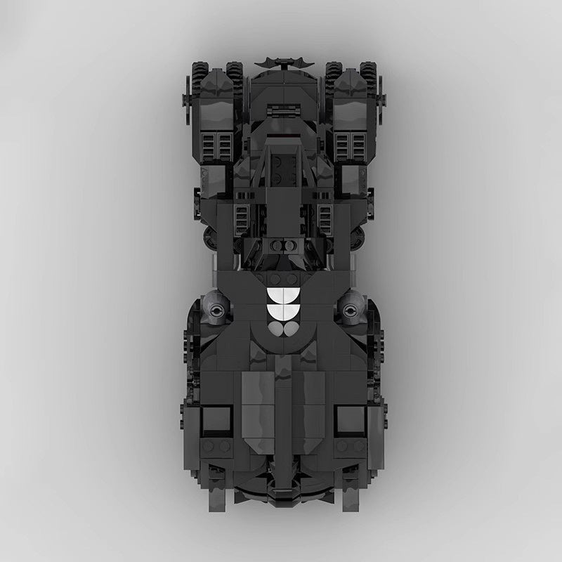 Dark Knight Arkham Vigilante Tactical Supercar Building Kit | LEGO-Compatible MOC - 3