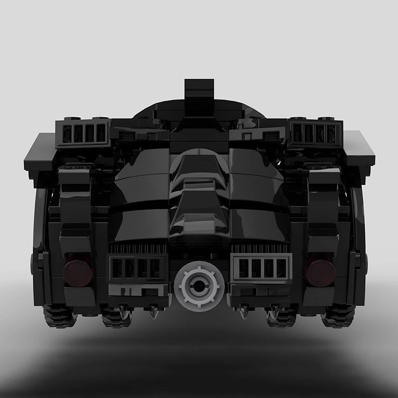 Dark Knight Arkham Vigilante Tactical Supercar Building Kit | LEGO-Compatible MOC - 5