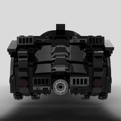 Dark Knight Arkham Vigilante Tactical Supercar Building Kit | LEGO-Compatible MOC - 5