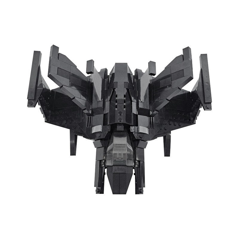 Dark Knight Stealth Aircraft Building Kit | LEGO-Compatible MOC - 3