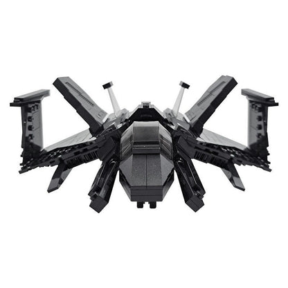 Dark Knight Style Stealth Aircraft MOC Building Kit - 3