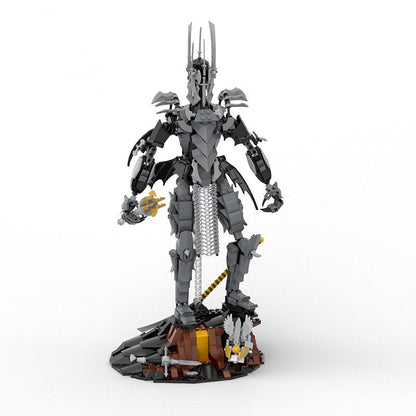 Dark Lord Armor Figure Building Kit | LEGO-Compatible MOC - 1