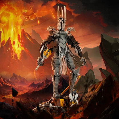 Dark Lord Armor Figure Building Kit | LEGO-Compatible MOC - 2