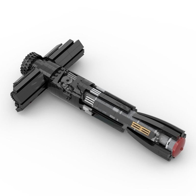 dark lord emo kid lightsaber building set | moc-35008 - 1