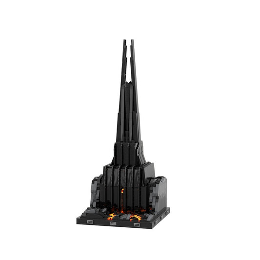 Dark Lord Volcanic Fortress Building Kit | LEGO-Compatible MOC - 5