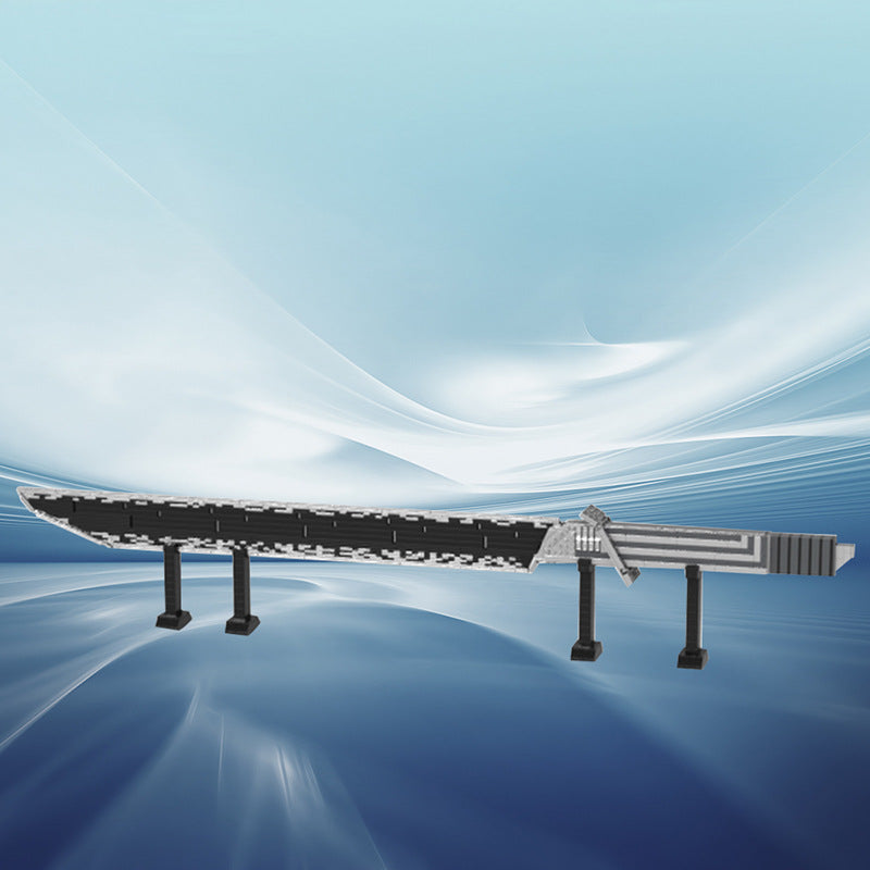 dark saber building set | mandalorian | moc-44965 - 1