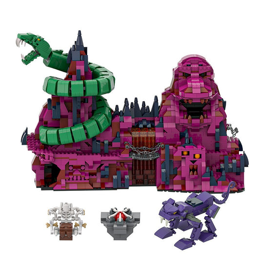 Dark Sorcerer Snake Mountain Building Kit | LEGO-Compatible MOC - 2