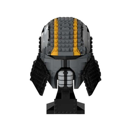 Dark Space Apprentice Helmet Building Kit | LEGO-Compatible MOC - 4