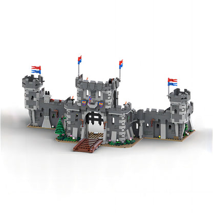 Dark Stone Medieval Castle MOC Fortress Building Kit - 2