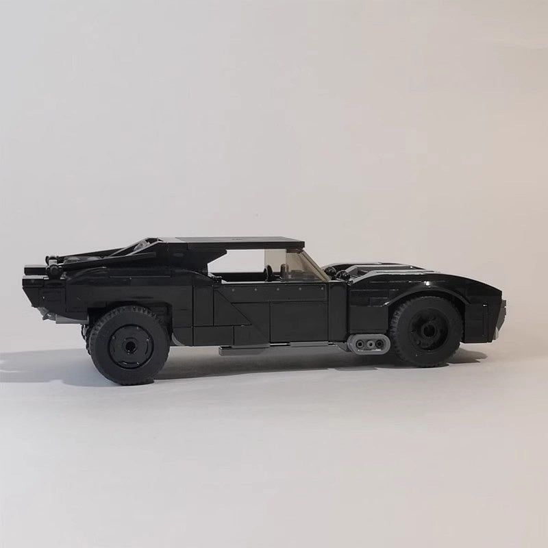 Dark Tactical Muscle Car MOC Building Kit | Futuristic Vehicle Model - 2