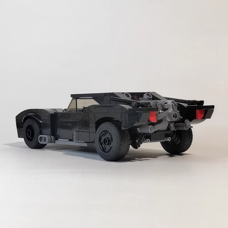 Dark Tactical Muscle Car MOC Building Kit | Futuristic Vehicle Model - 3
