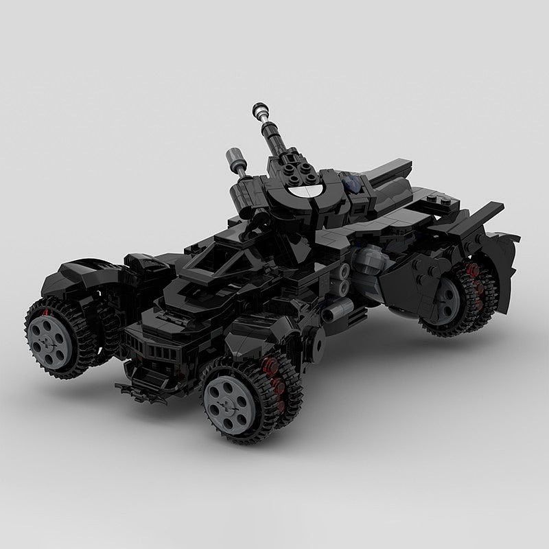 Dark Tactical Supercar MOC Building Kit | Futuristic Vehicle Model - 2