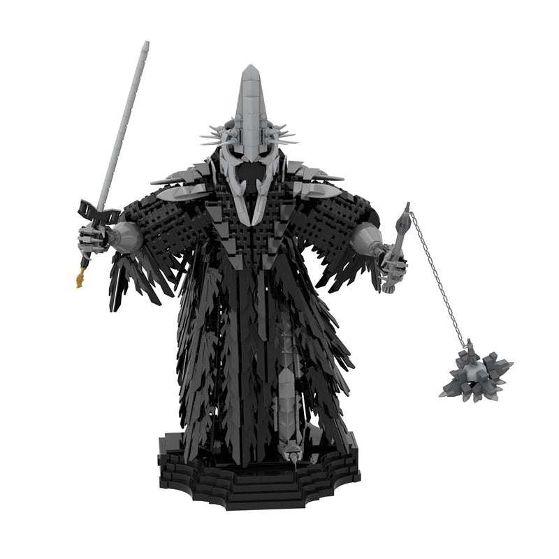Dark Wraith King Armored Fantasy Figure MOC Building Kit - 1