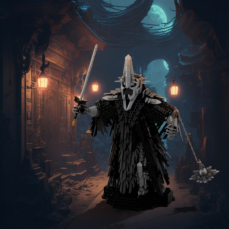 Dark Wraith King Armored Fantasy Figure MOC Building Kit - 2