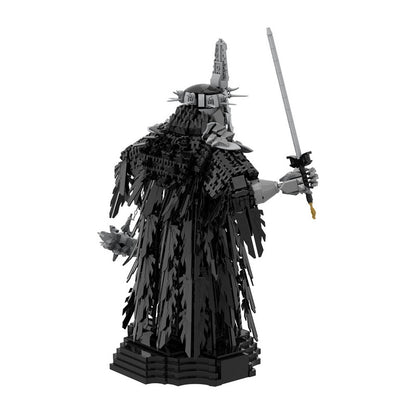 Dark Wraith King Armored Fantasy Figure MOC Building Kit - 3
