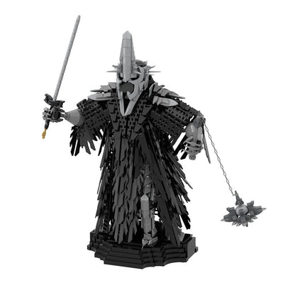 Dark Wraith King Armored Fantasy Figure MOC Building Kit - 5