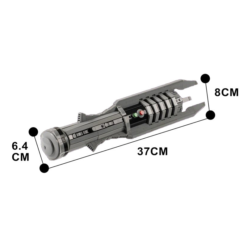 darth revan's lightsaber building set | star wars | moc-76636 - 3