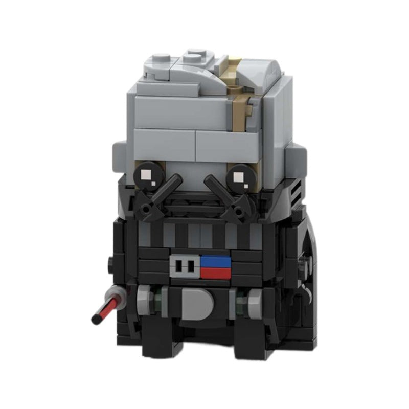 darth vader brickheadz moc set | star wars | lego-compatible - 1