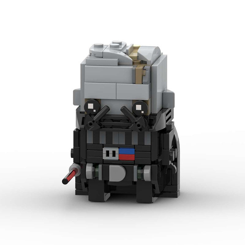 darth vader brickheadz moc set | star wars | lego-compatible - 3