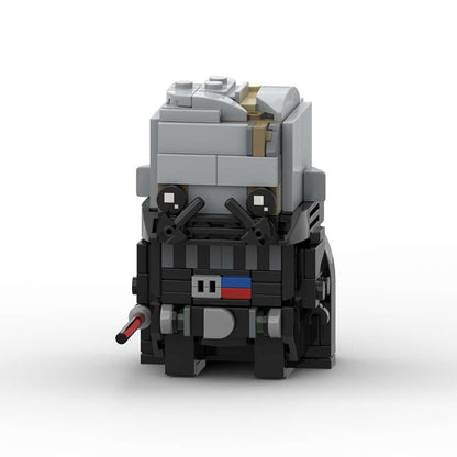 darth vader brickheadz moc set | star wars | lego-compatible - 3