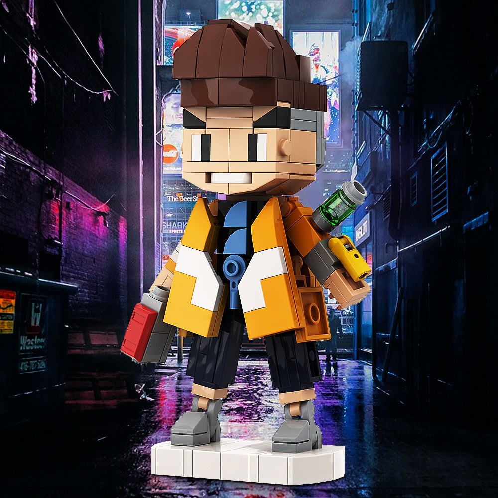 david martinez  brickheadz bricks from cyberpunk edgerunners - 1