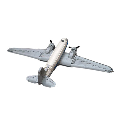 DC-3 Propeller Commercial Airliner Building Kit | 1:50 Scale - 3