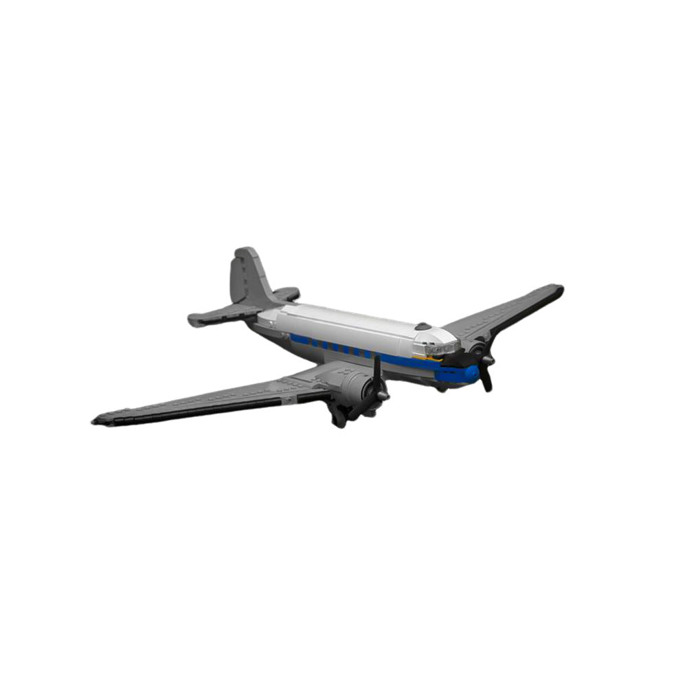 DC-3 Propeller Commercial Airliner Building Kit | 1:50 Scale - 5