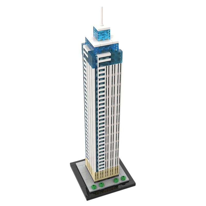 De Zalmhaven I Rotterdam Skyscraper 1:800 MOC Building Kit - 3