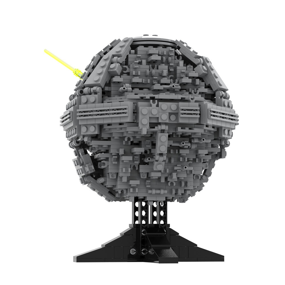 death star ii midi-scale building set | star wars | lego compatible - 3
