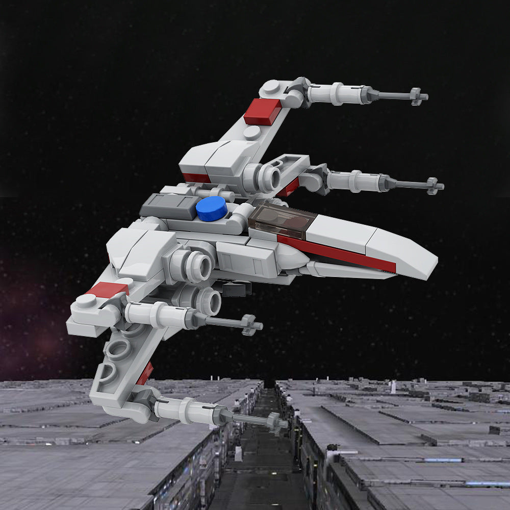 death star trench run building set | star wars | moc-138797 - 1