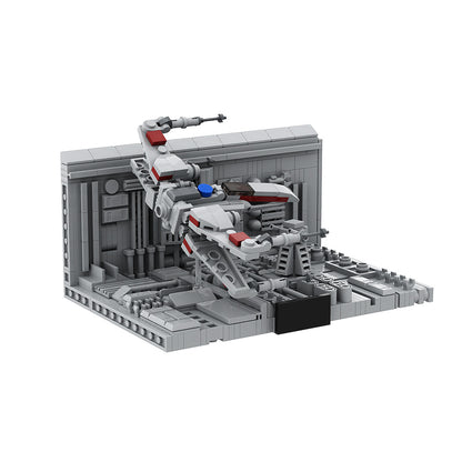 death star trench run building set | star wars | moc-138797 - 5
