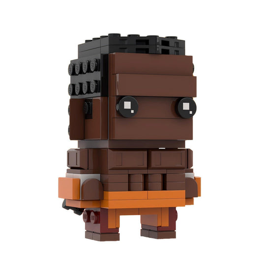 dee jay brickheadz building kit | street fighter | moc-92740 - 1