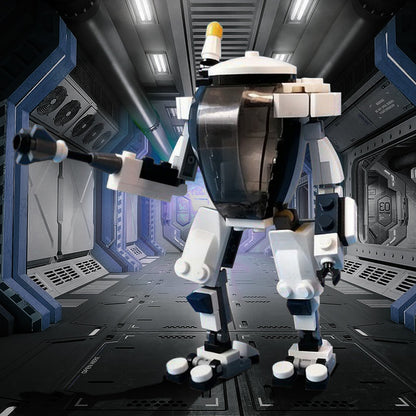Deep-Sea Drill Arm Exosuit Mecha MOC Building Kit - 2