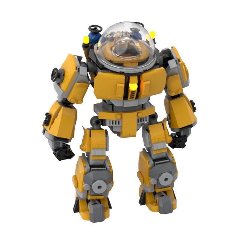 Deep Sea Exo Suit MOC Building Kit | Underwater Mecha Robot Model - 1