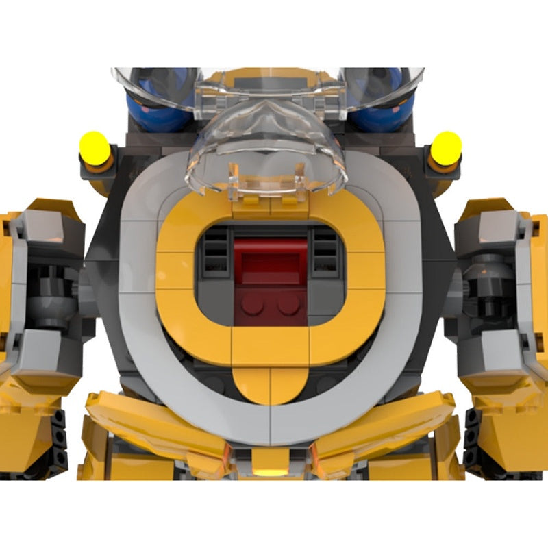 Deep Sea Exo Suit MOC Building Kit | Underwater Mecha Robot Model - 4