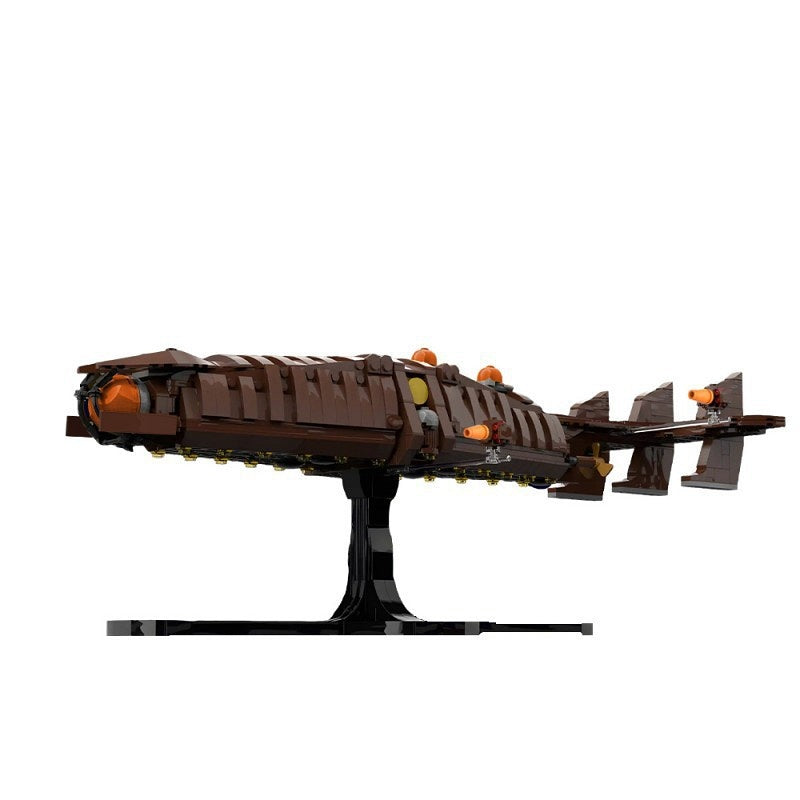 Deep-Sea Exploration Submarine MOC Building Kit | Retro-Futuristic Vessel - 1