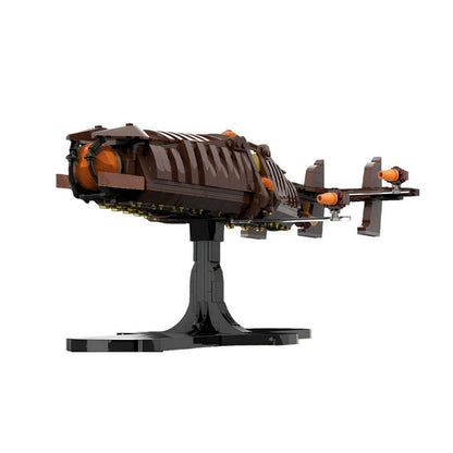 Deep-Sea Exploration Submarine MOC Building Kit | Retro-Futuristic Vessel - 4