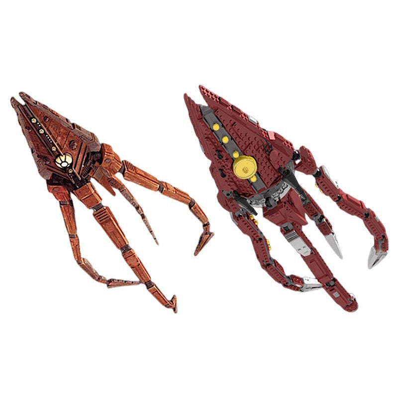 Deep Space Assault Ship Building Kit | LEGO-Compatible MOC - 2