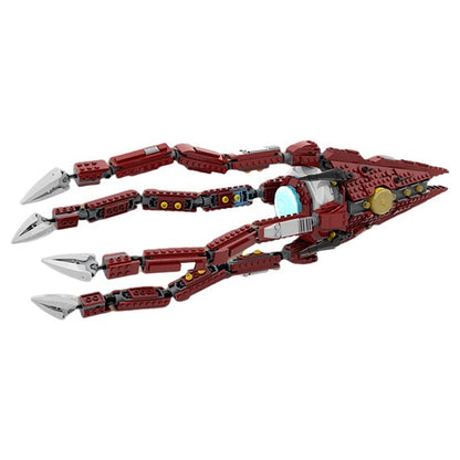Deep Space Assault Ship Building Kit | LEGO-Compatible MOC - 5