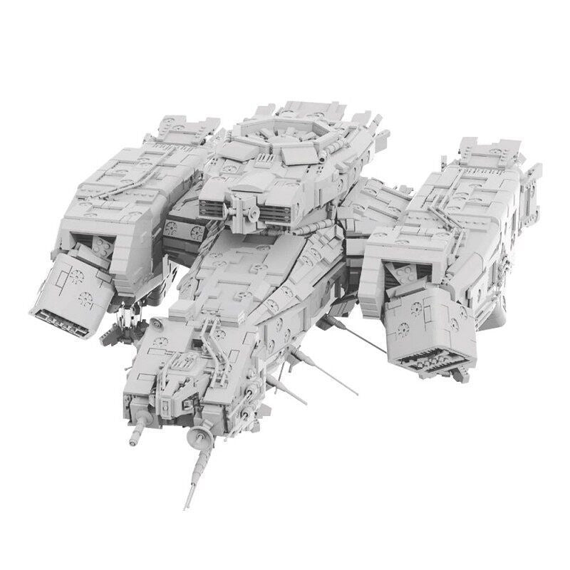 Deep-Space Commercial Tug MOC Building Kit | Industrial Starship - 2