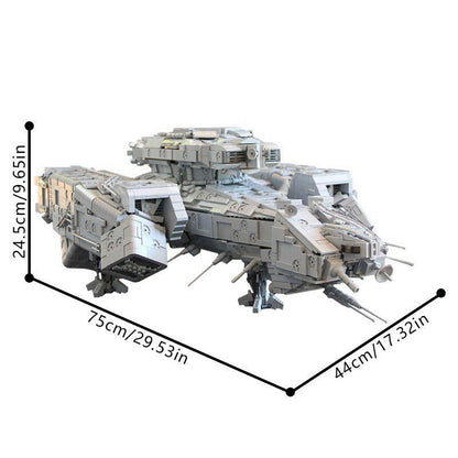 Deep-Space Commercial Tug MOC Building Kit | Industrial Starship - 3