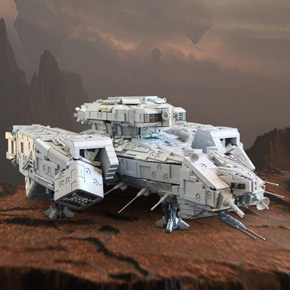 Deep-Space Commercial Tug MOC Building Kit | Industrial Starship - 4