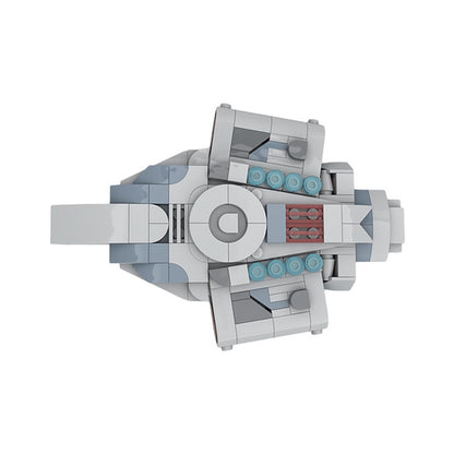 Deep Space Station Escort Ship Building Kit | LEGO-Compatible MOC - 3