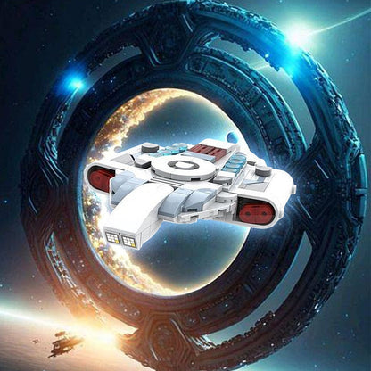 Deep Space Station Escort Ship MOC Spacecraft Building Kit - 2
