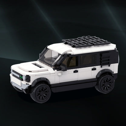 Defender 110 X P400 Off-Road Vehicle Building Kit | LEGO-Compatible MOC - 1