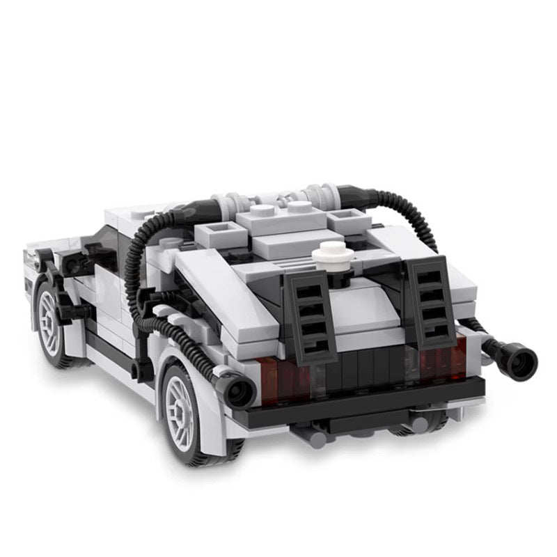 delorean building set | back to the future | moc-23436 - 3